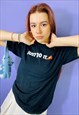 VINTAGE 90S NIKE JUST DO IT BLACK T-SHIRT
