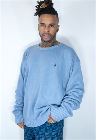 VINTAGE POLO RALPH LAUREN COTTON SWEATSHIRT