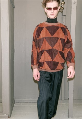 VINTAGE LEATHER PIECES SWEATSHIRT