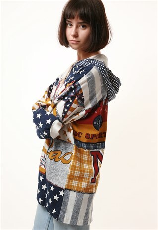 90S VINTAGE PERFECT OLDSCHOOL COTTON HOODIE 15773