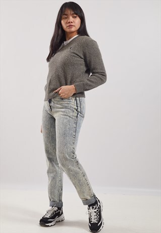 VINTAGE RALPH LAUREN V-NECK JUMPER