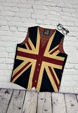 Union Jack Waistcoat Size M