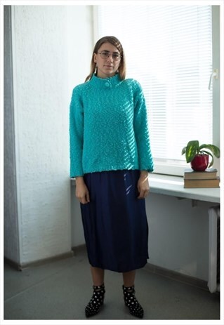VINTAGE 90'S BLUE JUMPER