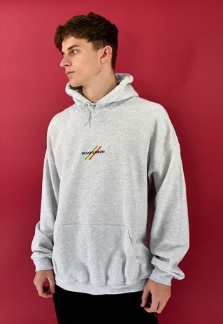 G&G UNISEX ASH MULTI LINES HOOD