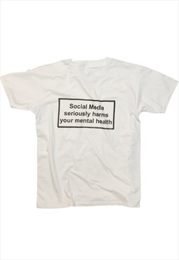 Social Media Seriously Harms Your Mental Health T-Shirt