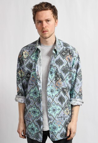 VINTAGE AZTEC NAVAJO SHIRT