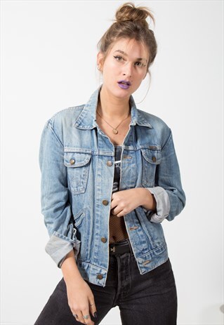VINTAGE WRANGLER DENIM JACKET / S1764