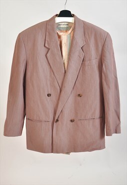 Vintage 80s double breasted blazer jacket