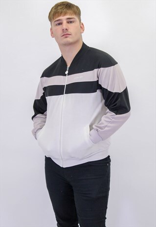 VINTAGE ADIDAS JACKET IN WHITE