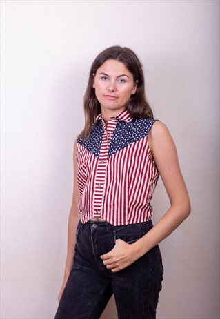 VINTAGE USA GOD BLESS AMERICA SHIRT