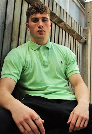 RETRO / 90'S / RALPH LAUREN / GREEN POLO