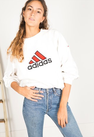 VINTAGE 90S ADIDAS SWEATSHIRT / R093