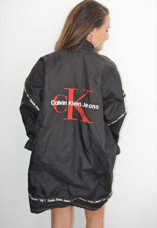 90S CALVIN KLEIN VINTAGE WINDBREAKER FESTIVAL JACKET