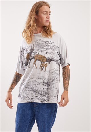 VINTAGE WASHINGTON GRAPHIC T-SHIRT