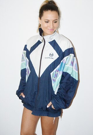 90S SERGIO TACCHINI VINTAGE SHELL/WINDBREAKER JACKET