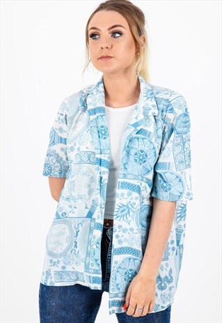 VINTAGE PATTERNED SHIRT S443