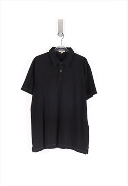 Vintage Burberry Brit Polo in Black - XL