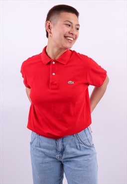 Vintage Lacoste Polo Shirt in Red
