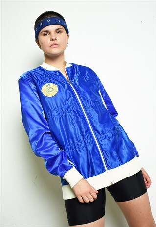 70'S RETRO TRACKSUIT SPORTS SHIMMER ATHLEISURE JACKET