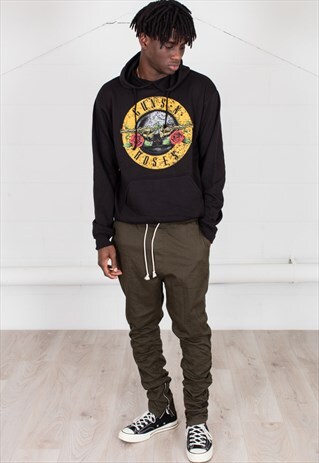 GUNS AND ROSES CLASSIC LOGO UNISEX HOODY