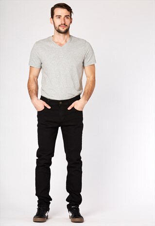 BLACK SUPER STRETCH SPRAY ON SKINNY JEANS