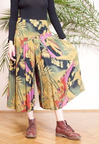 VINTAGE BOHEMIAN CUTE SKIRT-PANTS