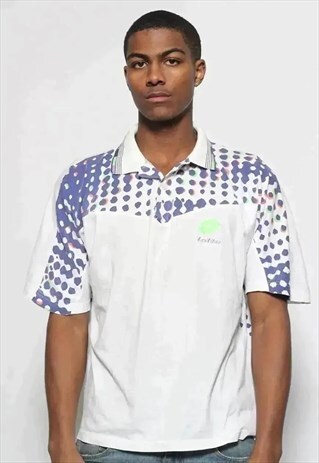 VINTAGE LOTTO POLO SHIRT WHITE