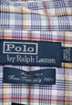 VINTAGE RALPH LAUREN BLUE CHECK SHIRT