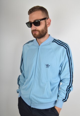 VINTAGE ADIDAS JACKET 80'S MADE IN FRANCE (894)
