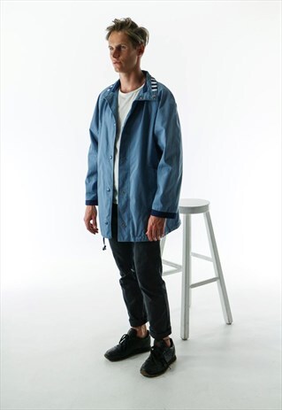 BLUE SPRING JACKET / PASTEL 90S PARKA