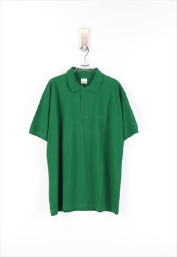 Spalding Vintage Polo in Green - XL
