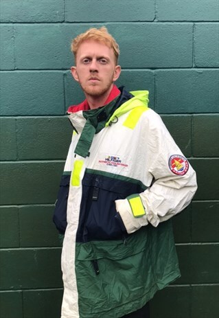 VINTAGE TOMMY HILFIGER SAILING GEAR JACKET