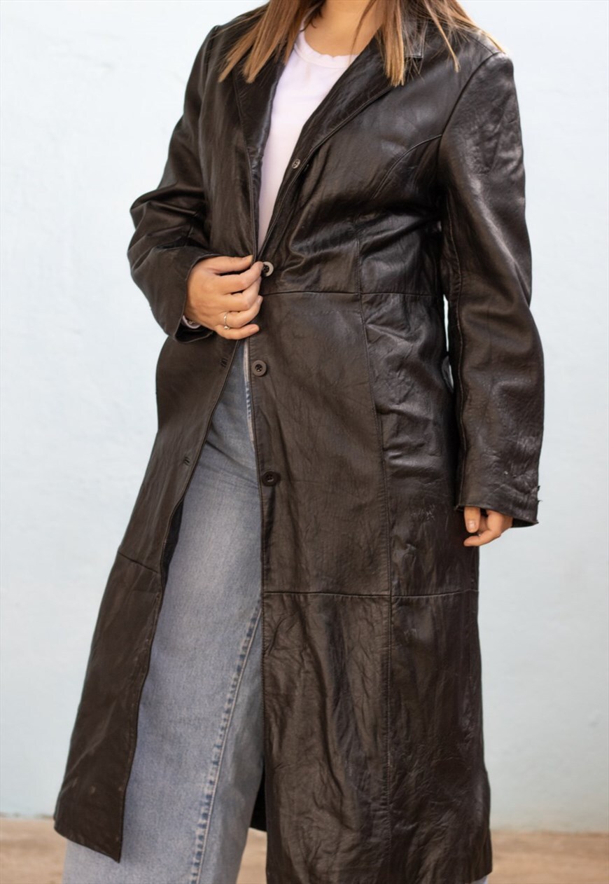 Centigrade leather outlet coat