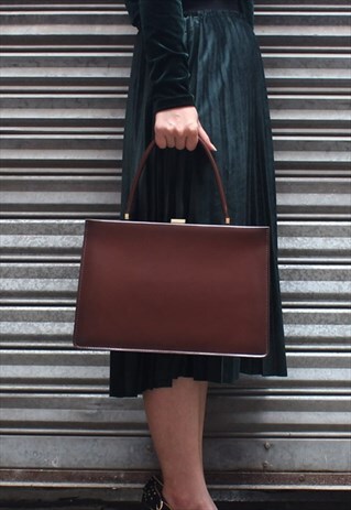 FASHION LEATHER TOTE BAG WORK BAG OFFICE BAG