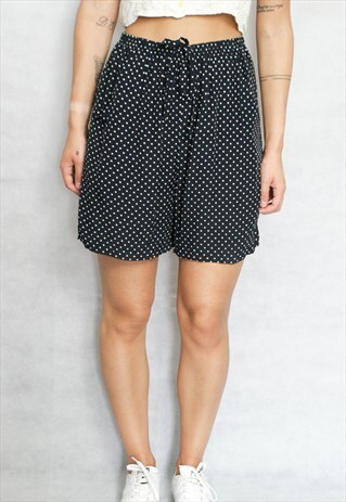 VINTAGE POKER DOT CULOTTE SHORTS