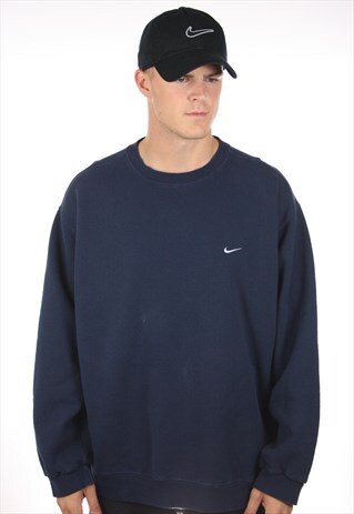 VINTAGE 90S NIKE SMALL LOGO SWEATSHIRT JUMPER