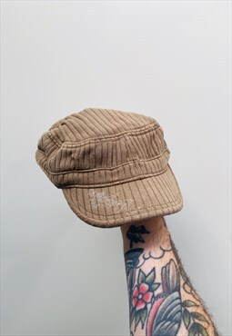 Vintage 00s Y2K quiksilver Bakerboy Hat Cap