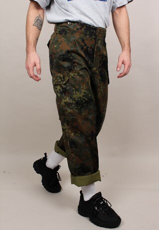 VINTAGE CAMO TROUSERS ASM1894