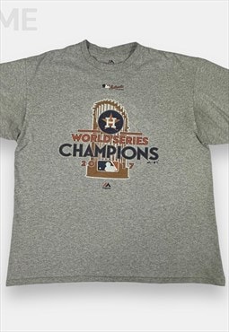 MLB Houston Astros Worls Series Champions 2017 T shirt  XL
