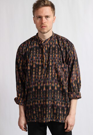 VINTAGE AZTEC NAVAJO POLO SHIRT