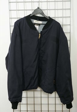Vintage 90s Workwear Jacket Ash Black Size XXL 