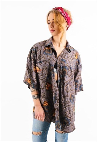VINTAGE PATTERN SHIRT PSAW268D