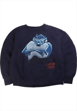 Vintage 90's Ebert Sweatshirt 1996 Clemson Tigers Navy