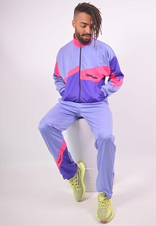 VINTAGE REEBOK FULL TRACKSUIT PURPLE
