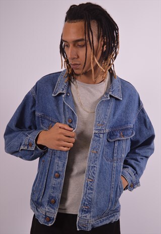 VINTAGE VALENTINO DENIM JACKET BLUE