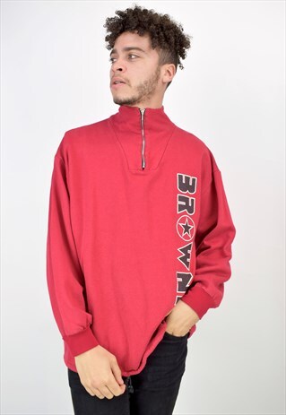 VINTAGE 90'S 1/4 ZIP SWEATSHIRT