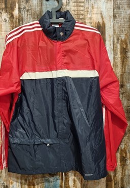 vintage windbreaker K-Way jacket '90 by Adidas