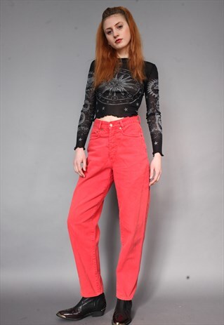 VINTAGE 80'S LOUIS FERAUD HIGH WAIST MOM JEANS