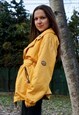 VINTAGE 90S IRIDESCENT WOMEN ZIP UP JACKET IN GOLD