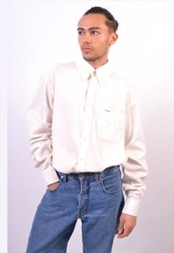 Vintage 90's Sergio Tacchini Shirt Off White